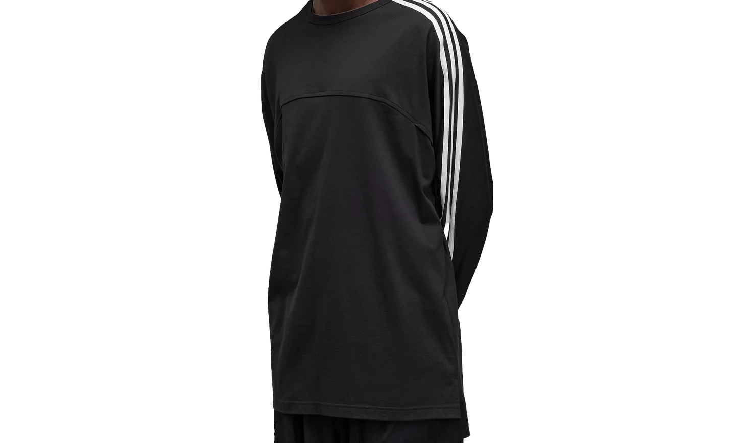 Y-3 3-Stripes Ls Tee "BLACK" JN4987