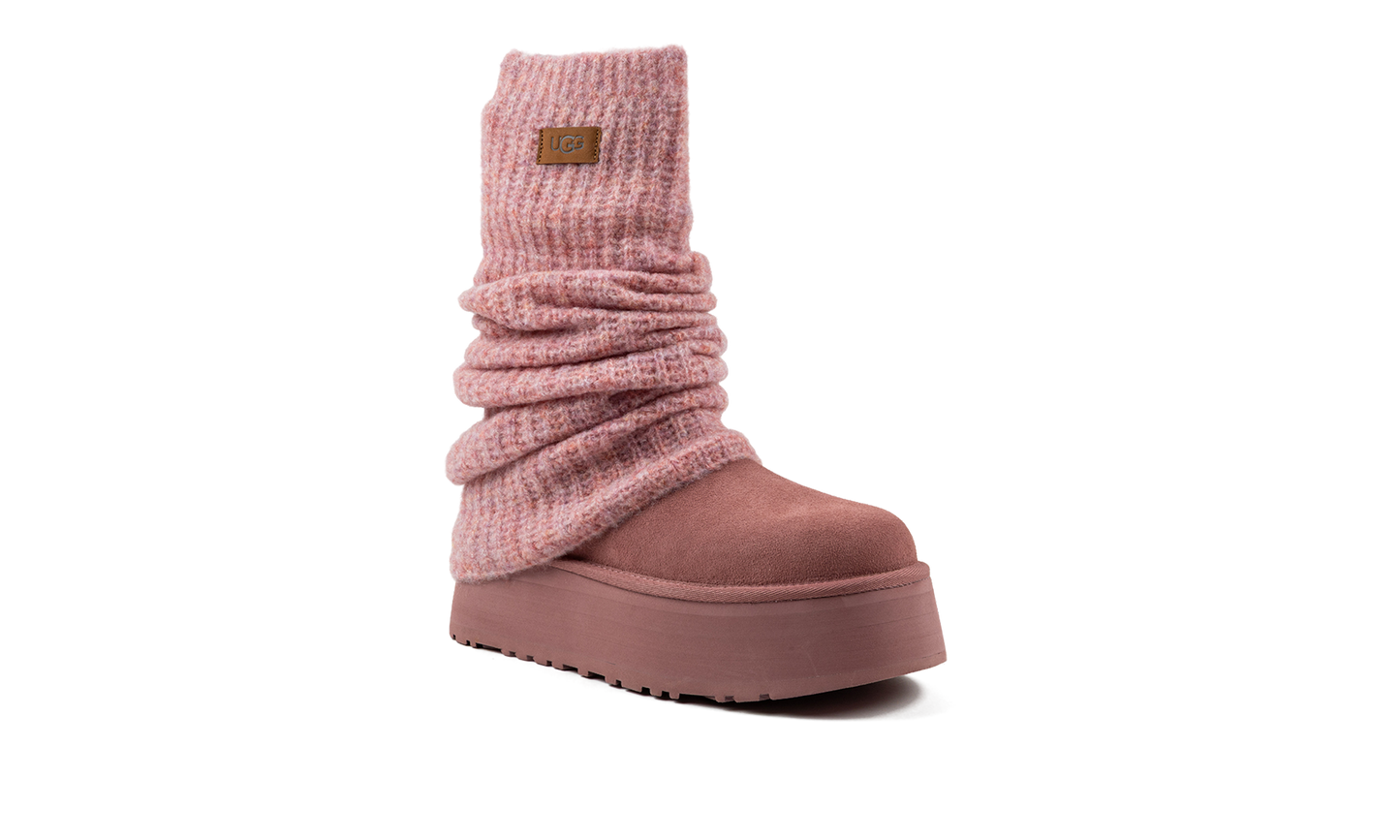 Classic Mini Dipper Legwarmer Boot WMNS "Pink Dawn" 1178990 PDW