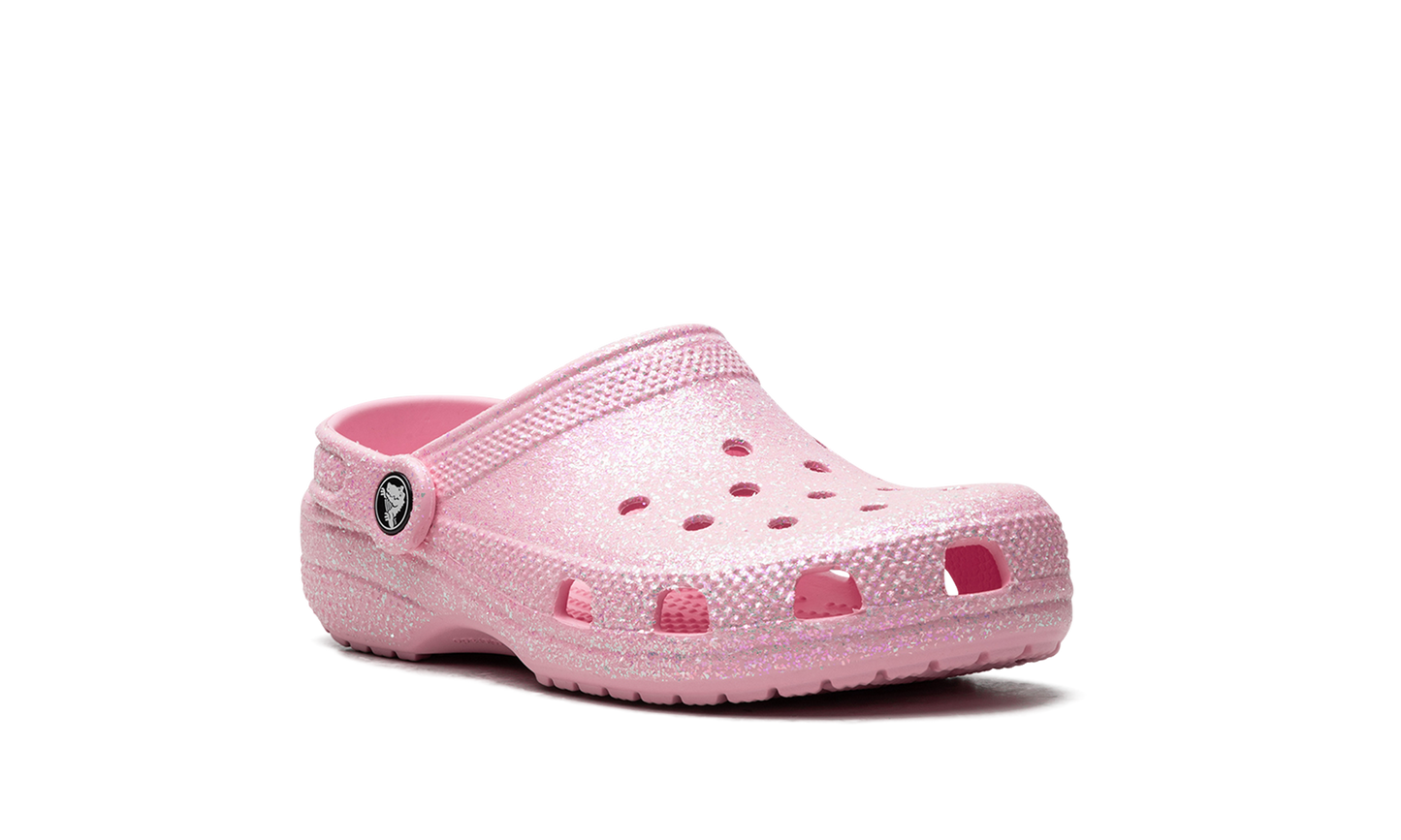 Classic Glitter Clog Big Kids "Pink" 206993 6S0