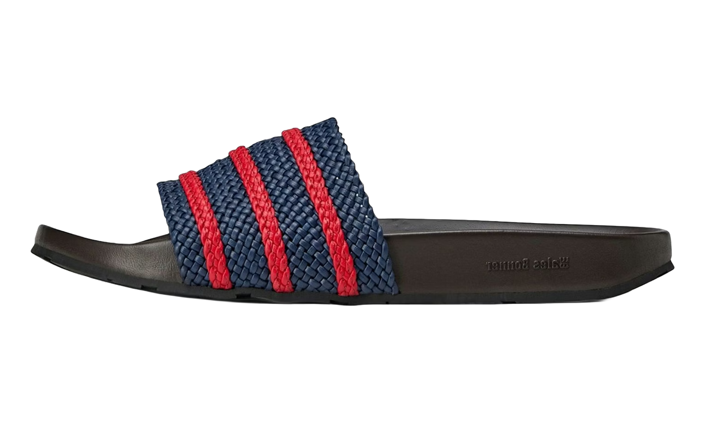 Adilette Slides "Wales Bonner Night Indigo Scarlet" KI3388