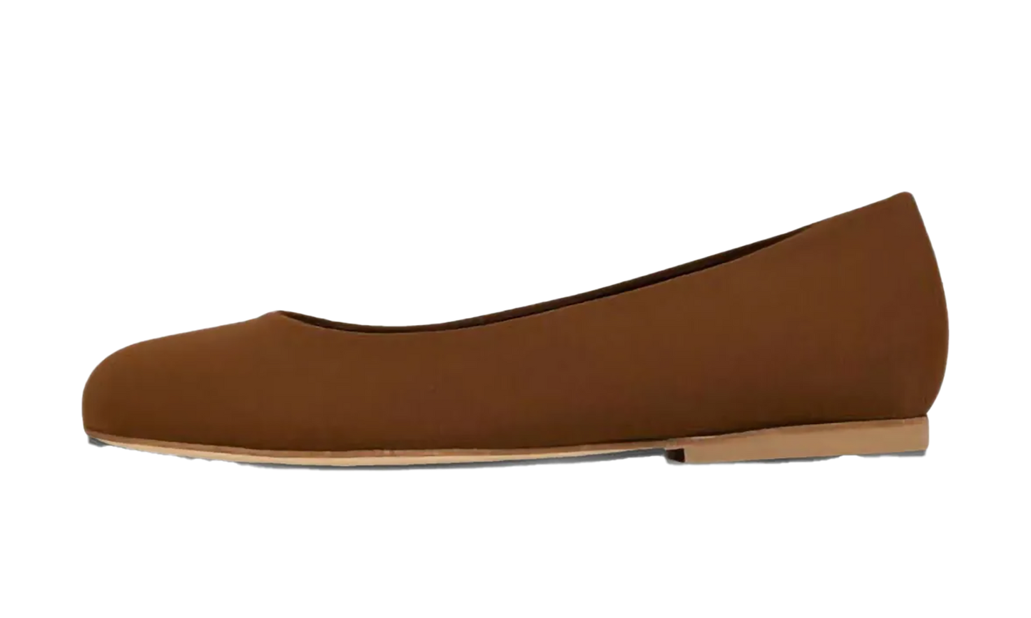 Ballet Flat Shoes "Brown" BAMS000300TCR8600M37