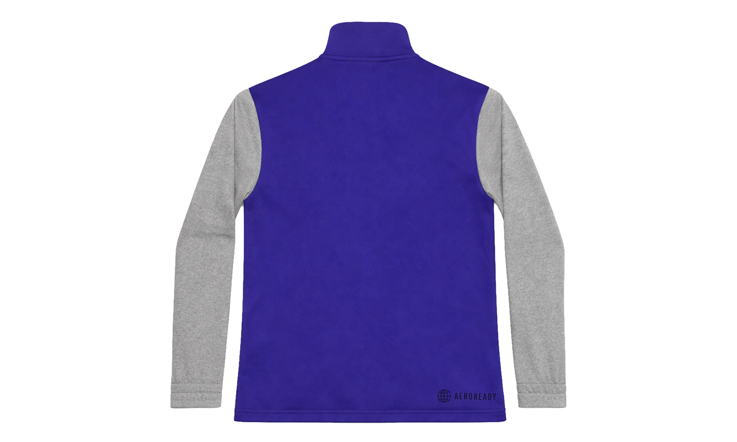Team Issue 1/2 Zip Pullover "Blue / Grey" HI3133