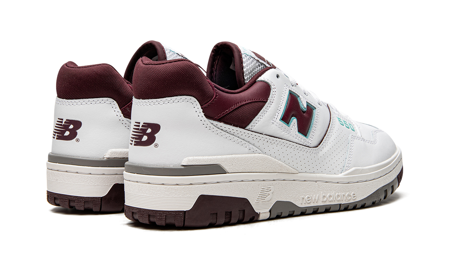 550 "Burgundy / Cyan" BB550WBG