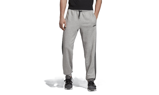 Essentials 3 Stripes Fleece Pants "Medium Grey Heather" EI4885