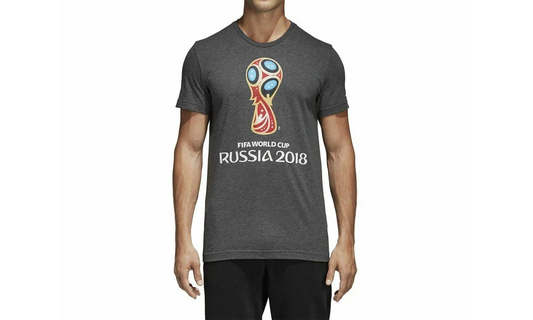 World Cup Emblem Tee "Dark Grey Heather" DM1299