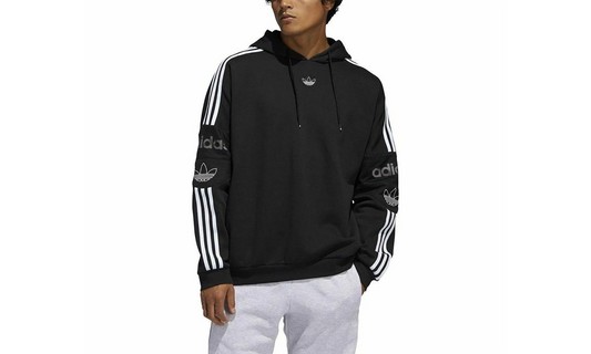 Originals Team Signature Trefoil Hoodie "Black" ED7115