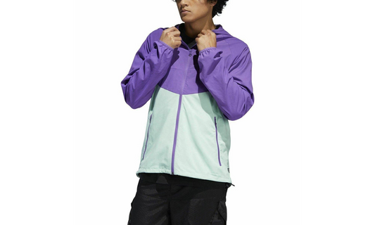 Originals Dekum Packable Wind Jacket "Active Purple / Clear Mint" DV2089