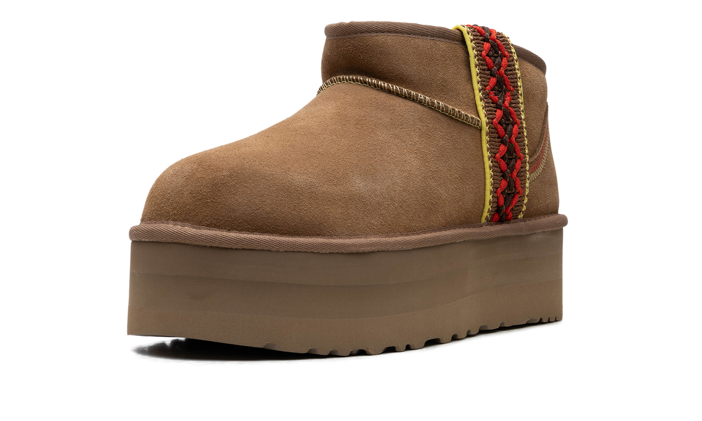 CLASSIC ULTRA MINI BRAID PLAT WMNS "Chestnut" 1138491 CHE