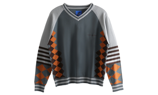 Laricoid Knit Jumper "Kiko Kostadinov - Mist / Rust" 2203A323 021