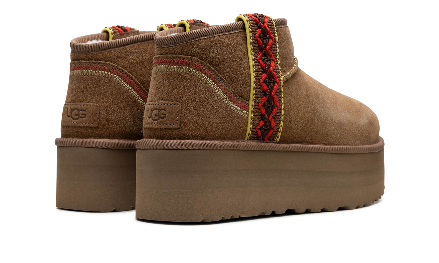 CLASSIC ULTRA MINI BRAID PLAT WMNS "Chestnut" 1138491 CHE