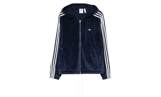 Velour Track Jacket "Wales Bonner - Collegiate Navy" KG3624