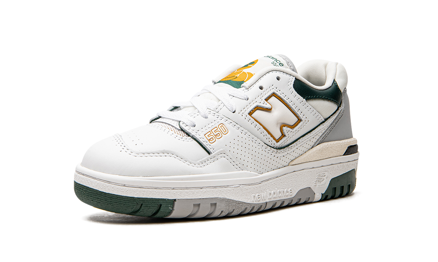 550 "White / Nightwatch Green" BB550PWC