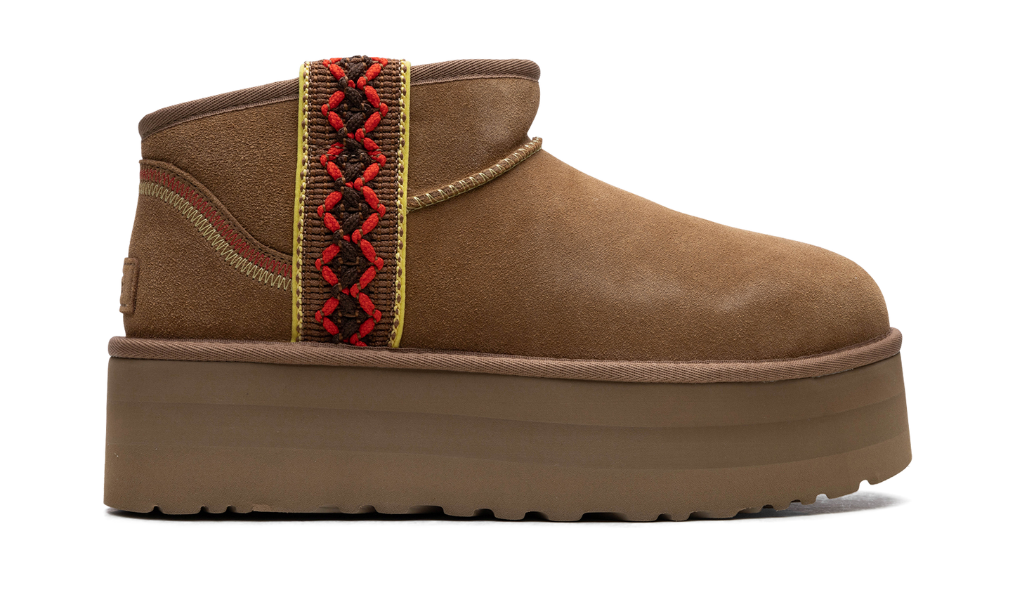 CLASSIC ULTRA MINI BRAID PLAT WMNS "Chestnut" 1138491 CHE