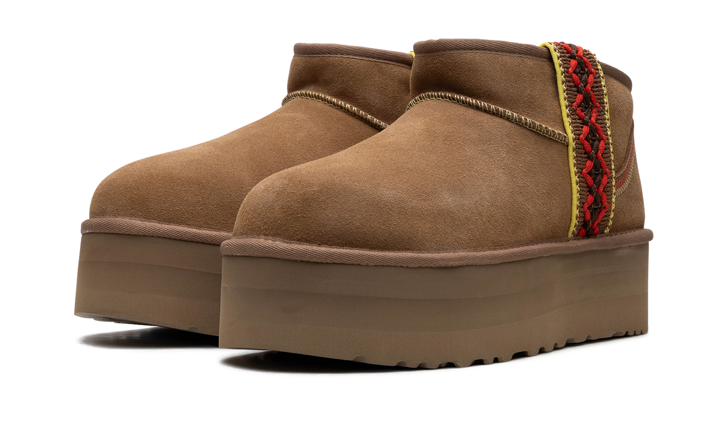 CLASSIC ULTRA MINI BRAID PLAT WMNS "Chestnut" 1138491 CHE