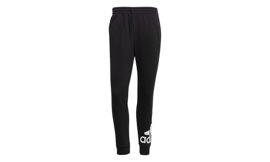 Essentials French Terry Tapered Cuff Logo Pants "Black / White" GK8968
