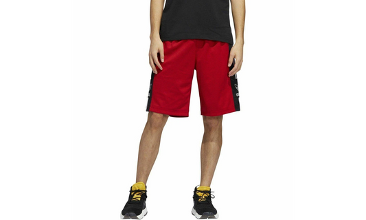 Mesh Outline Shorts "Power Red / Black" EI7516