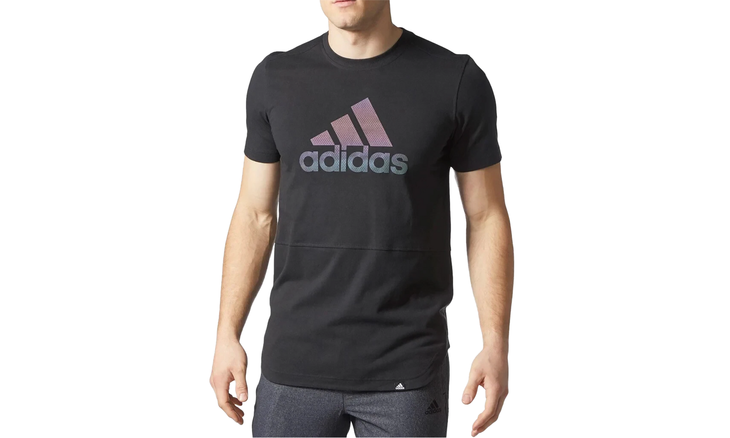 Badge Of Sport Tee "Black / Iridescent" CG2387