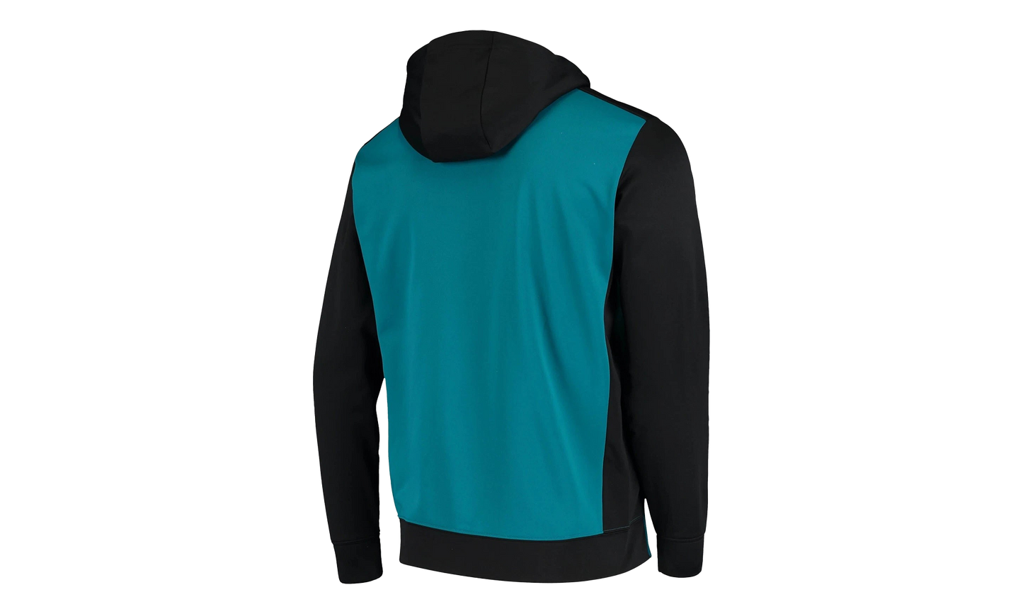 NHL San Jose Sharks Full Zip Hoodie "Teal" DN2838