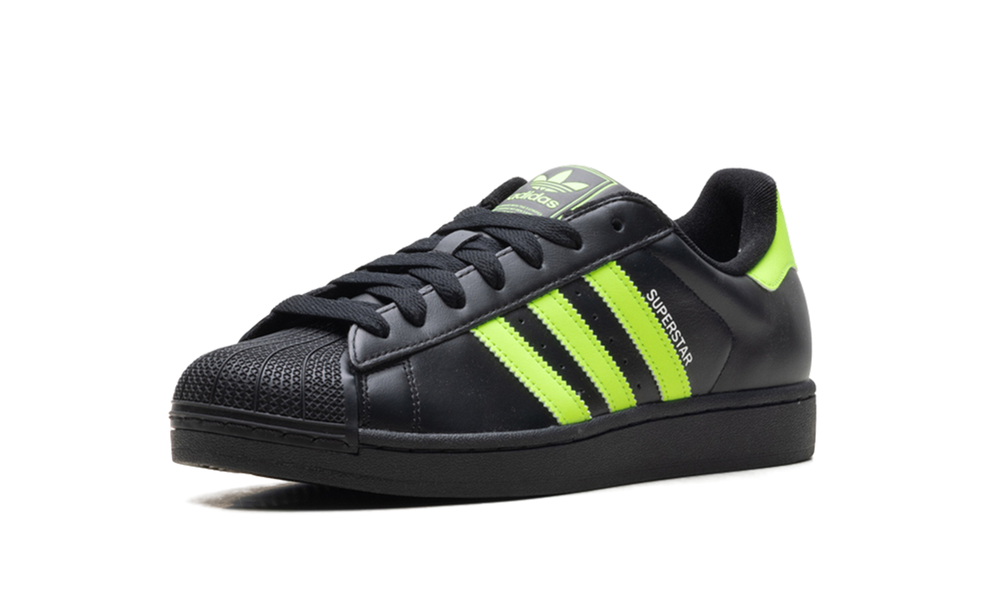 Superstar II "Black / Green" JQ3175