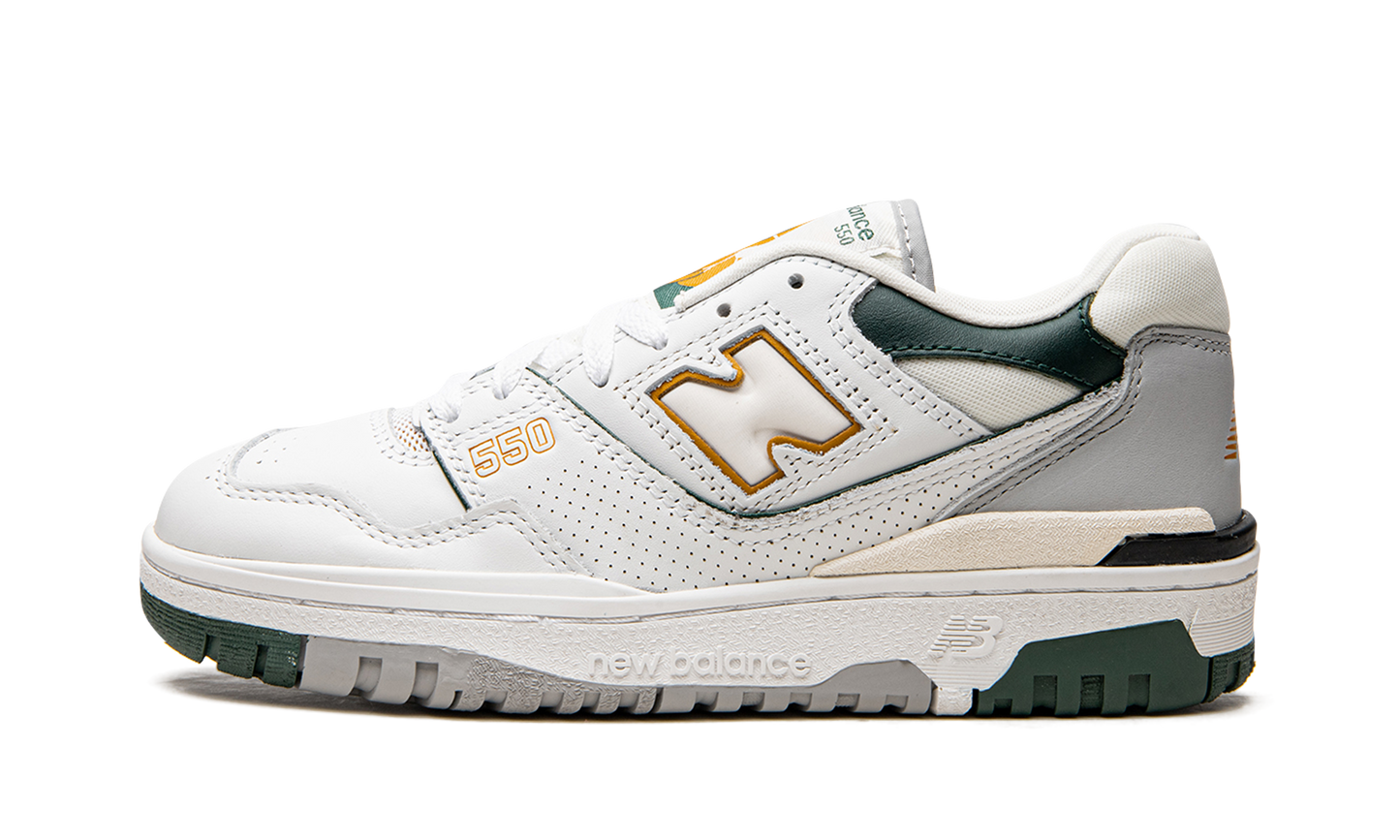 550 "White / Nightwatch Green" BB550PWC