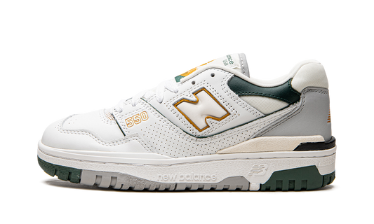 550 "White / Nightwatch Green" BB550PWC