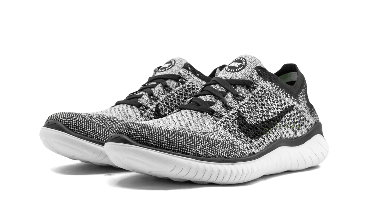 FREE RN FLYKNIT 2018 WMNS "Oreo" 942839 101