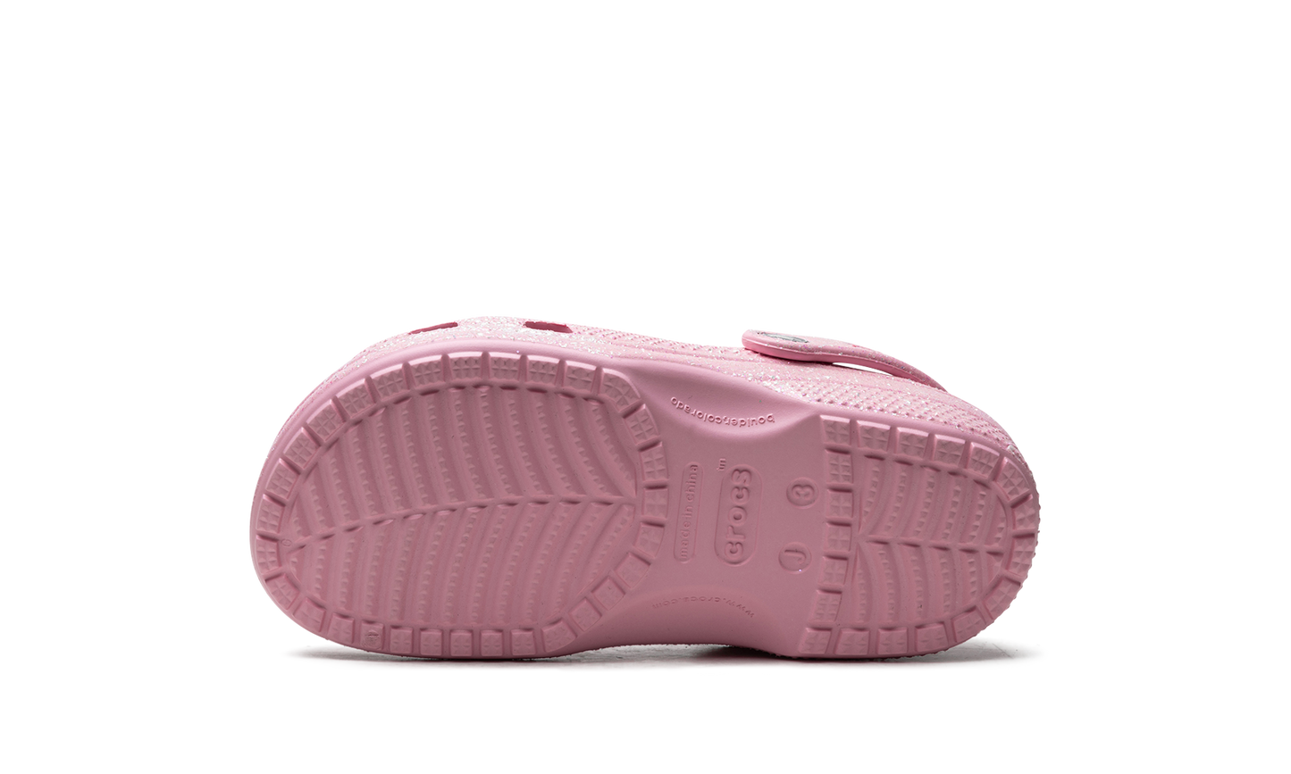 Classic Glitter Clog Big Kids "Pink" 206993 6S0