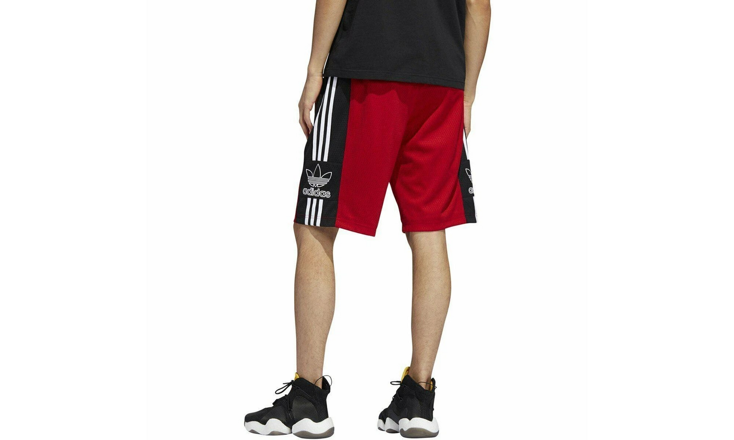 Mesh Outline Shorts "Power Red / Black" EI7516