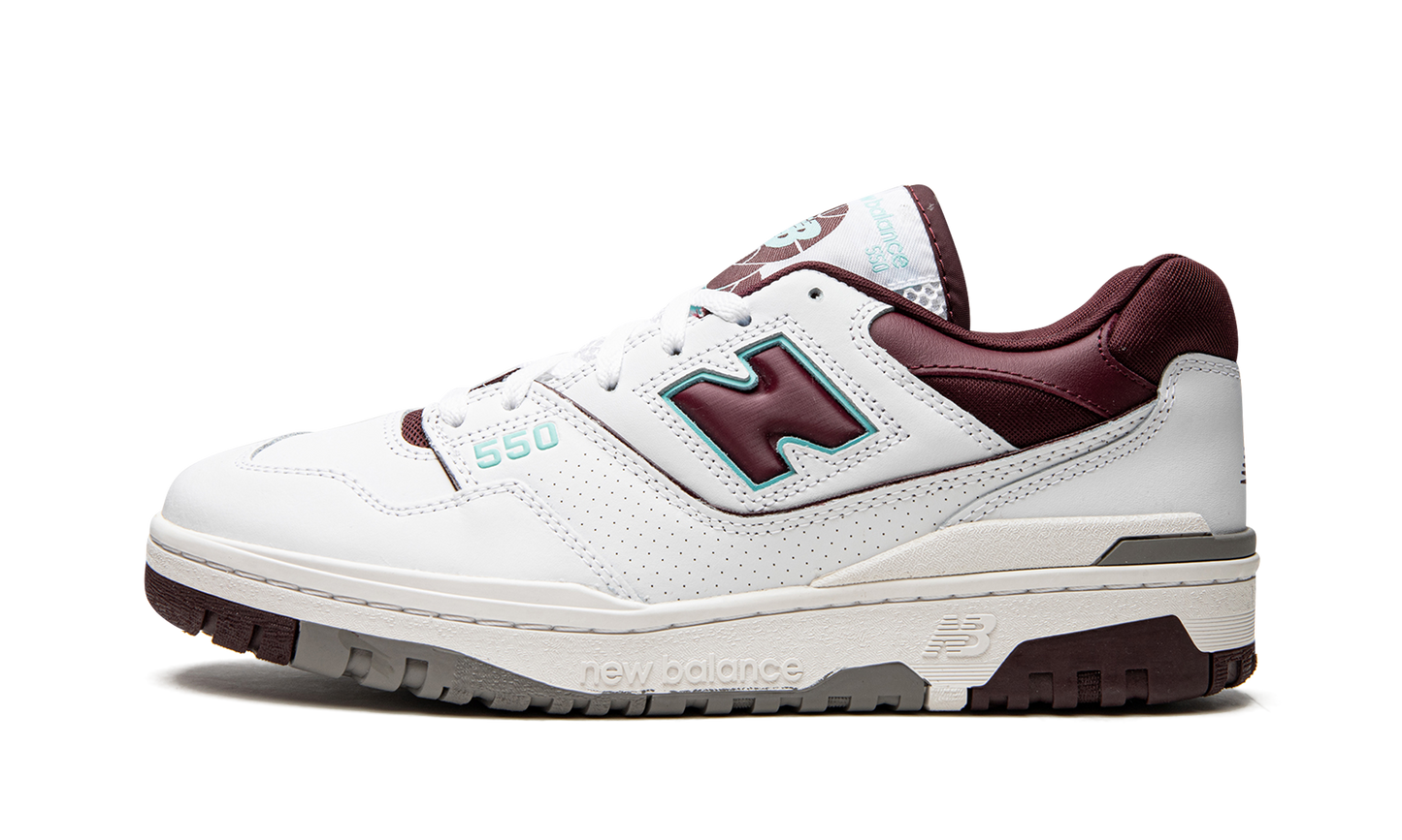 550 "Burgundy / Cyan" BB550WBG