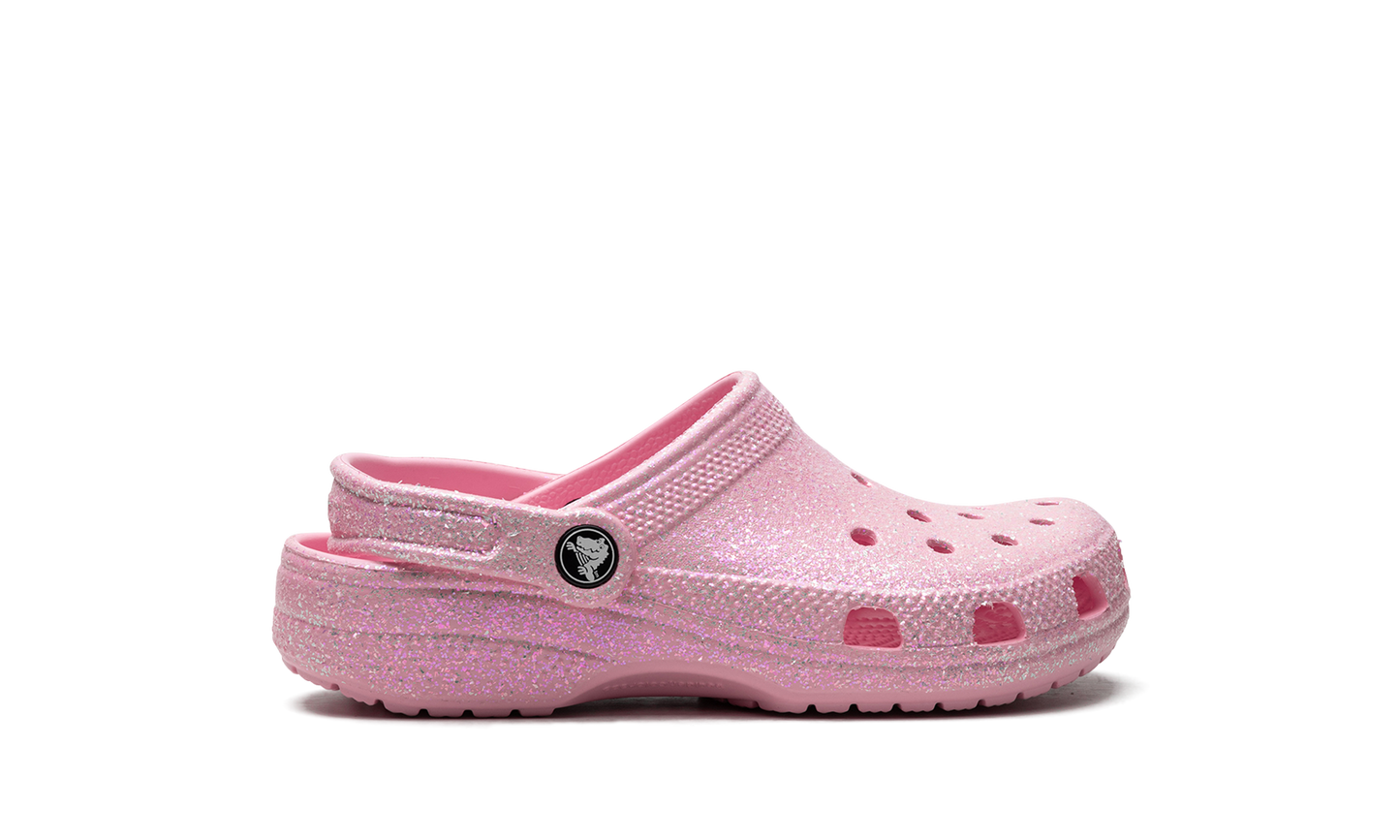 Classic Glitter Clog Big Kids "Pink" 206993 6S0