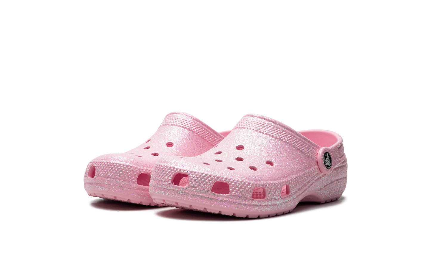 Classic Glitter Clog Big Kids "Pink" 206993 6S0