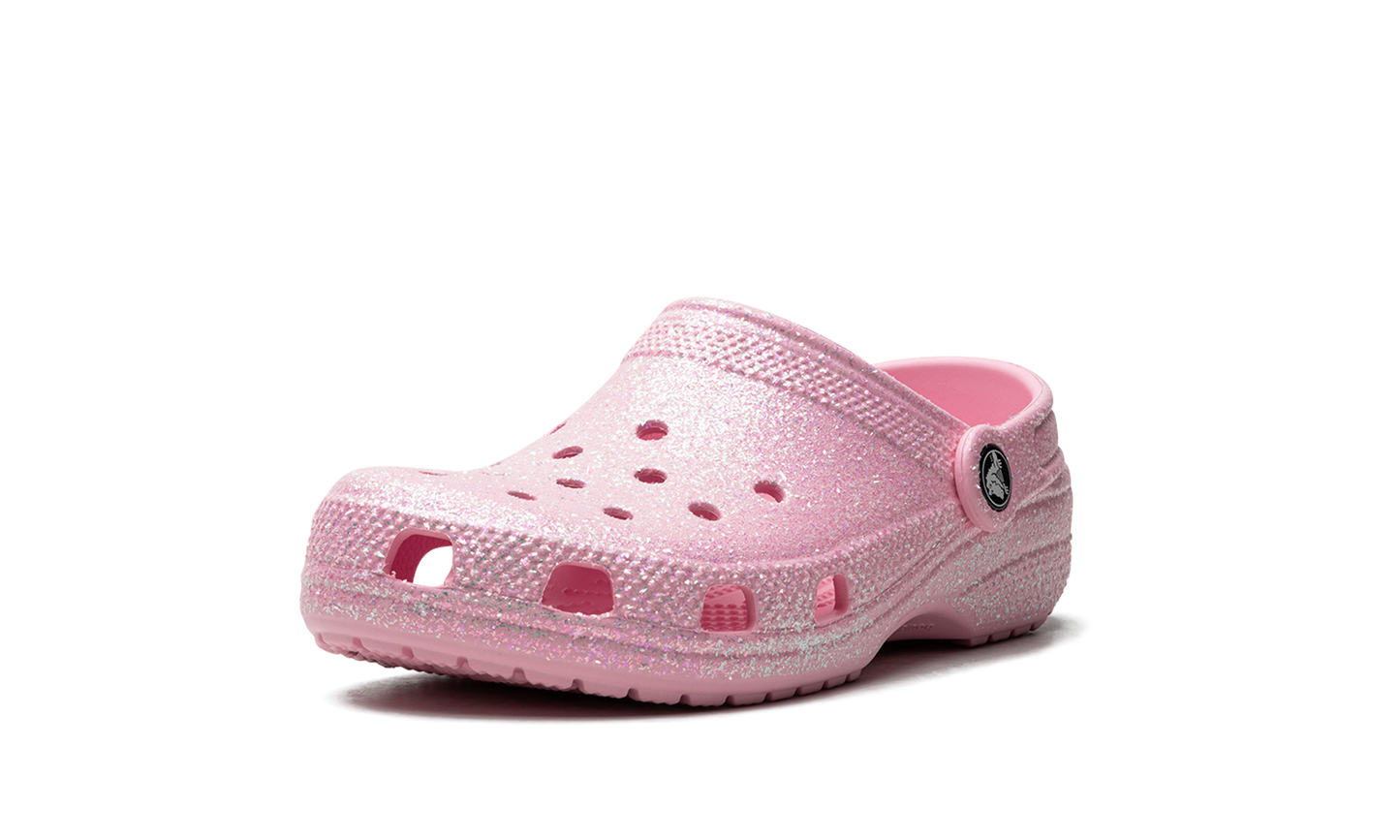 Classic Glitter Clog Big Kids "Pink" 206993 6S0